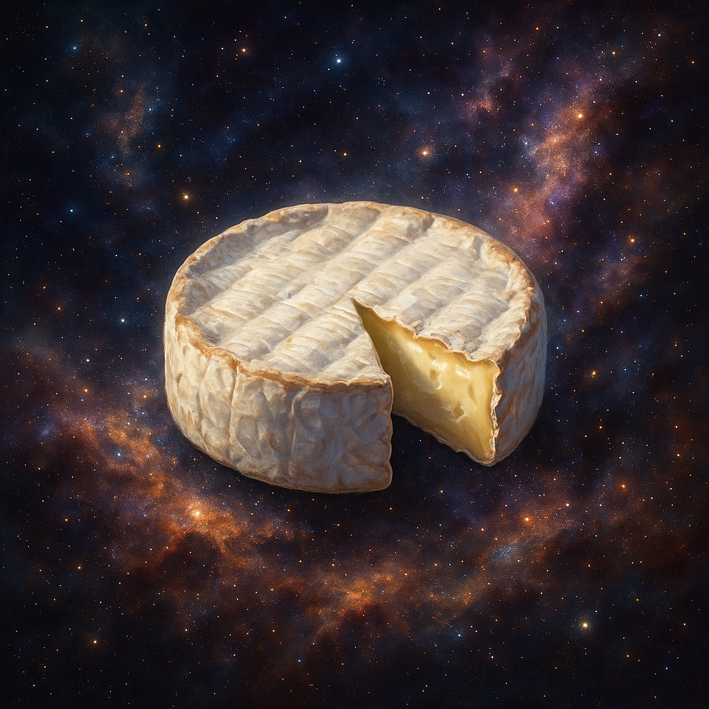 A perfectly aged cheese.